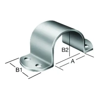 Vormann Rohrschellen 49x40x45mm - Hochwertige Rohrschellen zur sicheren Befestigung, robust und langlebig, ideal für verschiedene Anwendungen im Bau- und Heimwerkerbereich.
