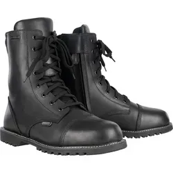 Oxford Merton 2.0 - Wasserdichte Lederstiefel in Schwarz, Größe 42 EU - Hochwertige, stilvolle wasserdichte Lederstiefel mit optimaler Passform durch Reißverschluss und Schnürsystem. Ideal für wechselhaftes Wetter, zertifiziert nach EN 13634 für zusätzlichen Schutz.