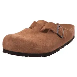 Birkenstock Boston 1030814 - Komfortable Schuhe in Größe 46 - Vielseitige Uni-Schuhe mit anatomisch geformtem Fußbett für hohen Tragekomfort und angenehmes Gehen.
