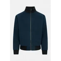 Derbe Blouson Dunkelblau XXL für Herren - Funktionsjacke in Dunkelblau, ideal für plussize Herren. Bequem mit Stehkragen, Reißverschluss und warmem Innenfutter - perfekt für kalte Tage.