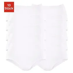Taillenslip PETITE FLEUR, Damen Gr. 52/54, weiß - Funktionsunterwäsche aus elastischer Baumwolle, körpernah geschnitten und ideal für den täglichen Komfort. Unterstützt die Initiative Cotton made in Africa.