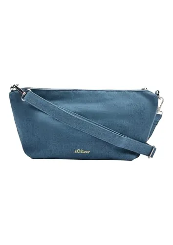 s.Oliver Umhängetasche Crossbody-Bag aus Denim mit verstellbarem Schultergurt - Die lässige Crossbody-Bag aus strapazierfähigem Denim bietet praktischen Stauraum mit einem sicheren Reißverschluss. Der abnehmbare, längenverstellbare Schultergurt sorgt für individuellen Tragekomfort – ideal für Alltag und Freizeit!