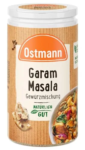 Ostmann Garam Masala Gewürzmischung 30 g - Kräuter mit nachfüllbarer & recyclebarer Streudose, leicht dosierbar für perfekte Würze ohne Geschmacksverstärker.