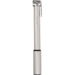 Zéfal ZEFAL Road Mini-Handpumpe, silberfarben - Luftpumpen für Rennrad und Triathlon, leicht und robust aus Aluminium, mit direktem Anschluss für Presta- und Schrader-Ventile, maximaler Druck 8 bar, ideal für unterwegs.