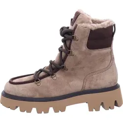 Paul Green Antelope Moro S.Suede Nub, Beige - Größe 4 - Elegante Damen-Schuhe aus hochwertigem Nubukleder, ideal für stilvolle Auftritte und bequemes Tragen.