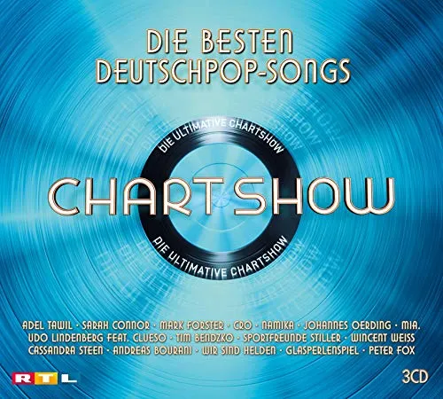 Die Ultimative Chartshow - Beste Deutschpop-Songs - 3 CD Box - CD-Set mit den besten Deutschpop-Hits, ideal für Fans und Partys, bietet eine umfangreiche Sammlung beliebter Songs.