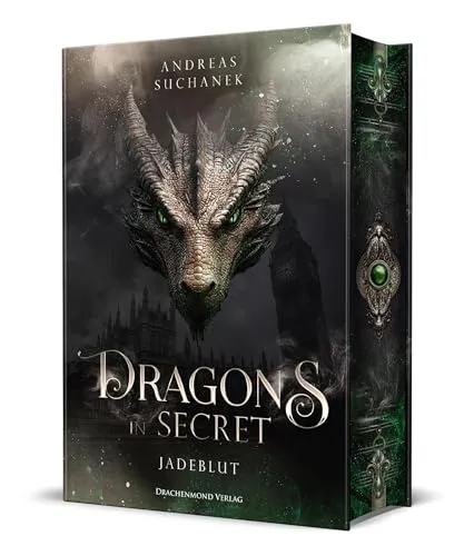 Dragons in Secret - Jadeblut - Urban-Fantasy-Roman über eine verborgene Drachen-Dynastie in London, voller Rätsel und Magie. Ashley entdeckt an ihrem Geburtstag ihre wahre Natur als Drache und kämpft gegen finstere Mächte.