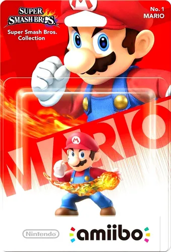 Amiibo - Mario - Super Mario Collection - Toys to Life: Interaktive Figur für das Spiel Super Smash Bros., ideal für Sammler und Fans der Super Mario Bros. Serie, neu und originalverpackt.