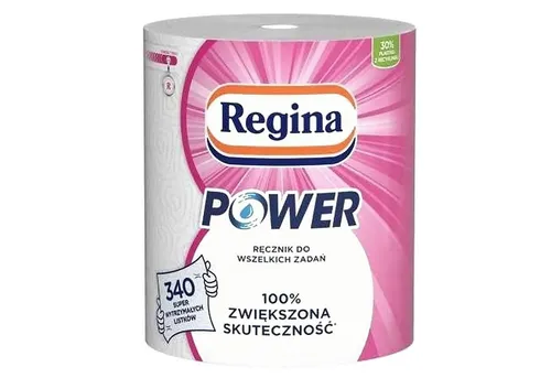Sarcia.eu Papierhandtuch Regina Papierhandtuch für Haushaltsreinigung POWER 1 Rolle x 2 Pack