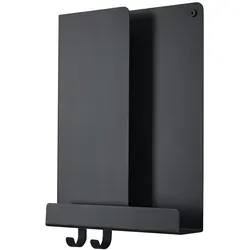 Muuto Folded Wandregal, 29 x 40 cm, schwarz