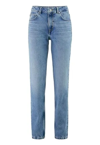 hessnatur Jeans Damen Hanna High Rise Mom aus reinem Bio-Denim | nachhaltig und fair hergestellt (Fair Wear Foundation)