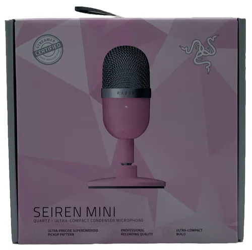 RAZER Mikrofon - Hochwertiges Audio für Streaming und Podcasts, WEEE-Reg.-Nr. DE 23475149