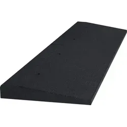Universal Rampe 50mm hoch - Bordsteinrampe 1000 x 250 mm schwarz - Robuste Gummirampe für den Innen- und Außenbereich, ideal zur Überwindung von Türschwellen und Stufen. Hohe Belastbarkeit, rutschfest und witterungsbeständig – die perfekte Lösung für barrierefreies Bewegen.