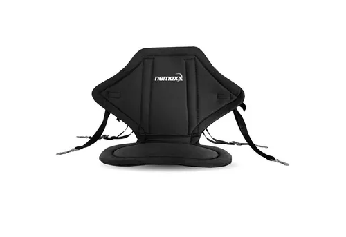 NEMAXX SUP-Rückenlehne Sitz für SUP & Kajak – Aufblasbar und Tragbar - SUP-Sitz mit gepolsterter Rückenlehne für optimalen Komfort beim Paddeln, rutschfest und verstellbar – ideal für Wassersportliebhaber.