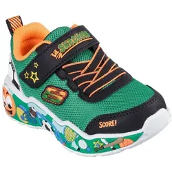 Skechers PLAY SCENE Lauflernschuh - Sportlicher Babyschuh mit Klettverschluss, ideal für erste Schritte. Mit größenverstellbarer Schablone zum Download und waschbarem Obermaterial für einfache Pflege.