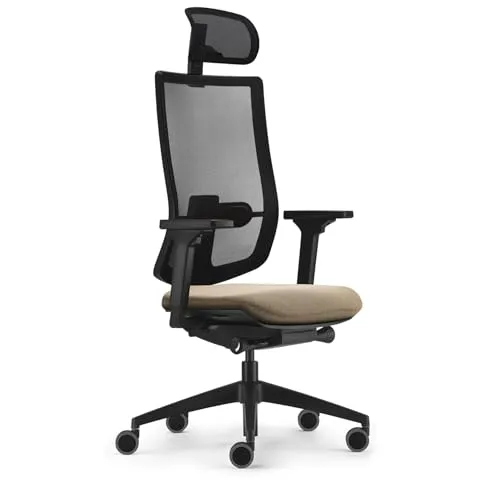 Sedus Bürostuhl se:do PRO light 2 - Ergonomischer Komfort für lange Arbeitsstunden - Bürostuhl mit Synchronmechanik, Made in Germany, 5 Jahre Garantie und individuelle Gewichtseinstellung für optimalen Sitzkomfort im Büro und Home-Office.