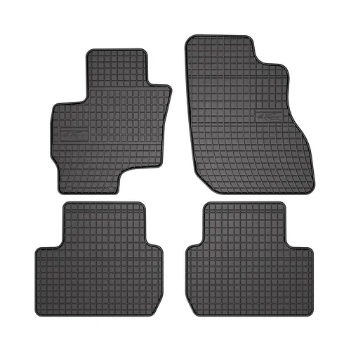 OMAC Gummi Fußmatten für Mitsubishi Outlander PHEV 2014-2020 Matten Schwarz 4x