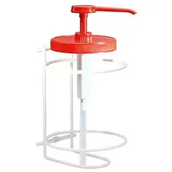 Spendersystem Spender inklusive Wandhalterung - Kommerzielle Seifen- & Lotionspender, ideal für Handreiniger in 3 Liter Dosen, inklusive Wandhalterung und Befestigungs-Set für einfache Montage.