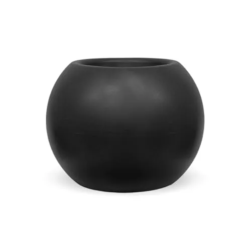 newgarden Dalia - Runder Blumenkübel für Pflanzen - Eleganter Blumenkübel mit abgerundetem Design, ideal für Innen- und Außenbereiche. Robust, leicht und wetterbeständig, mit Wasserreserve und Drainagesystem für optimale Pflege. Erhältlich in 30 cm, 50 cm und 70 cm Durchmesser.