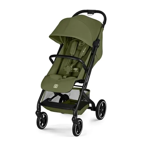 CYBEX Gold Kinderwagen BEEZY - Kompakt & Ergonomisch - Kompakter Kinderwagen für Kinder von Geburt bis ca. 4 Jahre (max. 22 kg). Mit ergonomischer Liegeposition, einhandverstellbarem Gurt und praktischem Faltmechanismus. Ideal für Reisen und stets komfortabel.