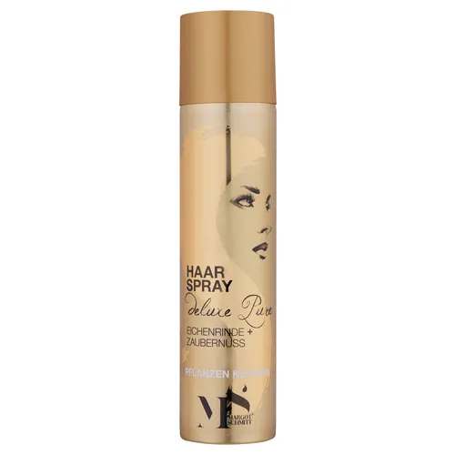 MARGOT SCHMITT Haarspray Deluxe Pur 300ml - Frisierprodukte für alle Haartypen, silikonfreies Spray mit Eichenrinde und Zaubernuss für starken Halt und Pflege.