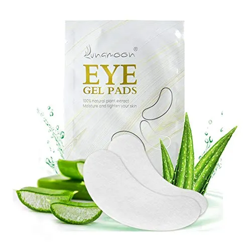 Paar Augenpads Wimpernverlängerung,Wimpern Pads,Fusselfrei Augen Gel Patch,Wimpernverlängerung Pad,Augenpads wimpern,Eyelash Extensions Patch(single01) 50