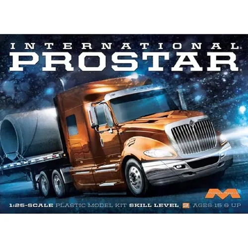 Mobius 1:25 Moebius 1301 International Prostar Truck Plastic Modelbouwpakket (MOE1301)
