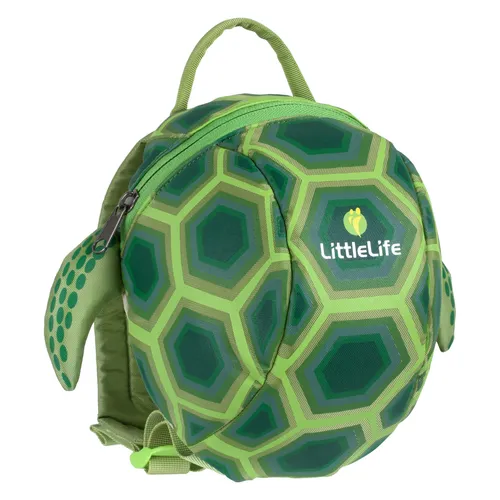 LittleLife Tier-Rucksack mit Sicherheitsleine, Schildkröte - Kindertaschen mit Sicherheitsleine für Kleinkinder, ideal für Ausflüge. Bietet Sicherheit in Menschenmengen und Platz für wichtige Dinge.