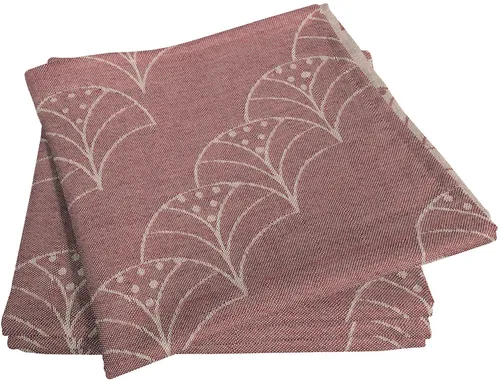 Adam Stoffserviette Argentinian Criolla Light, 4er-Set - Elegante Stoffservietten Argentinian Criolla Light aus 100% Bio-Baumwolle, GOTS-zertifiziert. Mit dem filigranen Jacquard-Muster setzen Sie stilvolle Akzente auf Ihrem Tisch. Pflegeleicht und vielseitig kombinierbar.