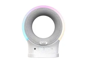 Hubble Connected Video-Babyphone Eclipse Plus Smart - Babyphone mit WLAN, tragbarem Besänftiger, Nachtlicht und BT-Lautsprecher. Ideal für entspannte Nächte und sicheres Schlafen.