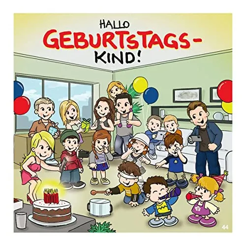 Depesche 11661-044 - Glückwunsch-Karte mit Musik, witzige Geburtstags-Karte mit Archie Motiv, passendem Spruch und Innentext, inkl. Umschlag, 17 x 16,5 cm