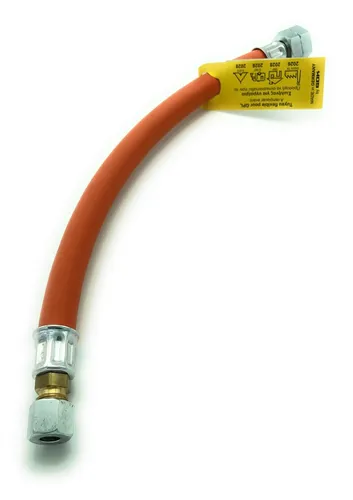 GOK LPG Propan Butan Gas Schlauch MD 1/2 lks x  8 mm - 300 mm Gasschlauch