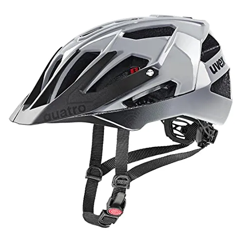 uvex Quatro MTB-Helm - sicherer Schutz für Damen und Herren - Fahrradhelme mit verstellbarem Anpassungssystem für perfekten Sitz und waschbarer Innenausstattung für höchsten Komfort.