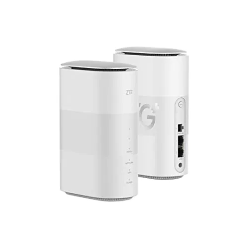 ZTE MC801A HyperBox 5G Wireless Router - Unlocked, Dual Band, 2-Port Switch für blitzschnelles Internet und maximale Flexibilität