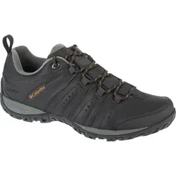 Columbia WOODBURN II WATERPROOF Herren-Wanderschuhe - Wanderschuhe mit wasserdichtem Obermaterial aus glattem Leder, ideal für Outdoor-Abenteuer bei jedem Wetter.