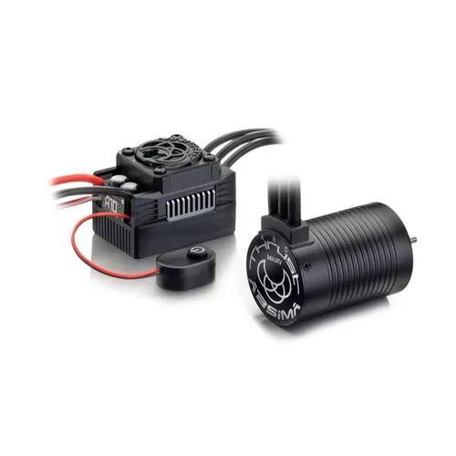 Absima Thrust BL ECOV2 2120002V2 Automodell Brushless Antriebsset 1:10 - ESCs/Fahrten- & Flugregler, ideal für den Umbau auf Brushless mit einfacher Installation und sofortiger Einsatzbereitschaft.