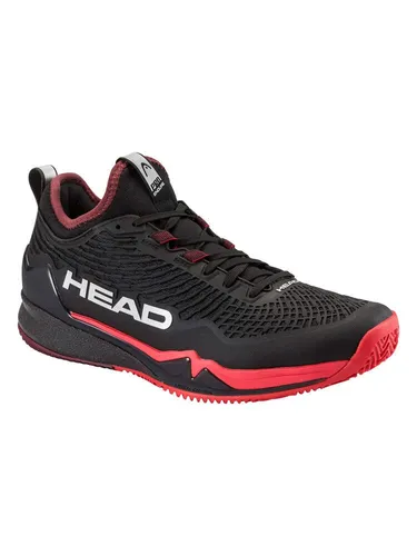 Head Tennisschuhe Endure Pro Clay/Sandplatz schwarz/rot Herren - Größe 44,5 (US 10,5) - Der Endure Pro Clay Herren-Tennisschuh kombiniert Geschwindigkeit und Stabilität. Ideal für anspruchsvolle Matches, bietet er optimalen Halt und Komfort auf Sandplätzen.