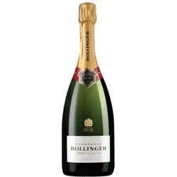 Bollinger Special Cuvée Magnum mit Geschenkverpackung (1 x 1.5 l) - Exklusiver Champagner in Geschenkverpackung, ideal für besondere Anlässe und um mit Freunden zu teilen. Genießen Sie die harmonischen Aromen von Birnen und Brioche bei 10-12°C.