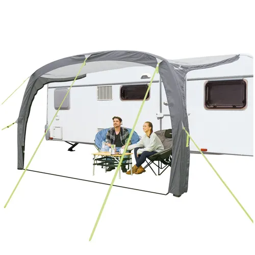 Skandika Vorzelt Vika Air Caravan 400 - Wetterfestes Vorzelt mit UV 50+ - Vorzelte, robustes Design mit 3000 mm Wassersäule für optimalen Schutz und Komfort beim Camping