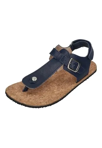 KOEL Barefoot Abriana NAPA Teenager Sandalen - Blau, Größe 36 EU - Wanderschuhe für Teenager, mit barfußfreundlichem Design für optimalen Komfort und natürliche Fußbewegung.
