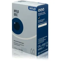 Hylo Gel Augentropfen 2X10 ml - rezeptfrei, optimale Befeuchtung für trockene Augen