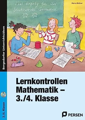 Lernkontrollen Mathematik - 3./4. Klasse: Mit editierbaren Word-Dateien