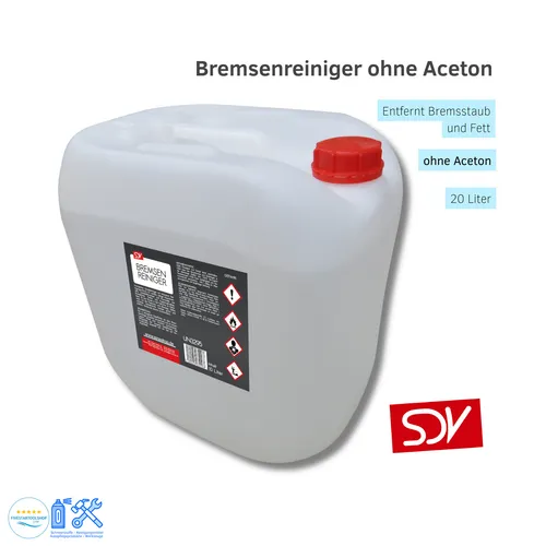 Bremsenreiniger acetonfrei 20 Liter Kanister SDV Chemie