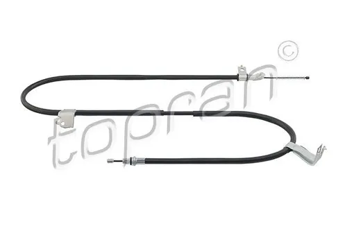 TOPRAN Seilzug, Feststellbremse 701639 hinten rechts für NISSAN - Hochwertiger Seilzug für die Feststellbremse, passend für NISSAN-Modelle. Sicherer Halt und einfache Montage für effiziente Bremsleistung im Alltag.