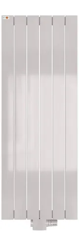 MERT Design Badheizkörper TEO, Verkehrsweiss RAL 9016 Feinstruktur Matt - Heizkörper aus Stahl mit 749 Watt Leistung, ideal für effiziente Wärme in Ihrem Bad. Inklusive Wandhalterungen und Zubehör für eine einfache Montage.