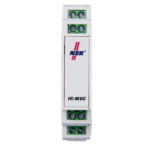 NZR IC-M2C M-Bus Impulskonverter für 2 Impulsgeber - Zubehör für Netzwerk- & Telefontechnik, ideal zur Umwandlung von Zählerimpulsen in M-Bus lesbare Daten für effizientes Energiemanagement.