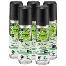 dm-drogerie markt GmbH & Co. KG Deo-Zerstäuber Active Nature - alverde, 5-tlg., Deodorant, alverde Naturkosmetik