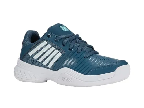 K-Swiss Court Express Carpet Tennis Shoe - Tennisschuhe mit hochdichter Aösta II Gummimischung für langanhaltende Traktion und spezieller K-EVA-Formel für maximale Dämpfung und Haltbarkeit.