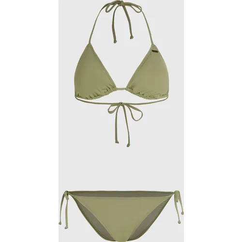 O'Neill Essentials Capri Bondey Bikini-Set avery fern (16048) 40 - Bademode für Damen mit klassischem Triangel-Top und mittelhoch geschnittenem Höschen für optimalen Komfort und modischen Chic. Ideal für Strand und Wassersport!