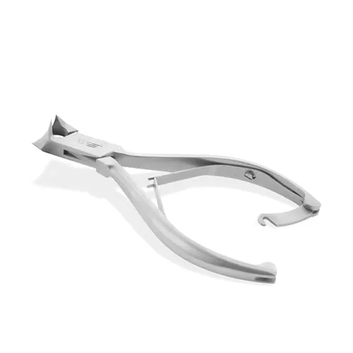 OTTO HERDER NAGELZANGE - 14cm Edelstahl Fußnagelzange für starke und eingewachsene Zehennägel - Nagelzangen: Hochwertige 14cm Zange aus Edelstahl, ideal zum mühelosen Schneiden von dicken und eingewachsenen Fußnägeln für schöne Füße.